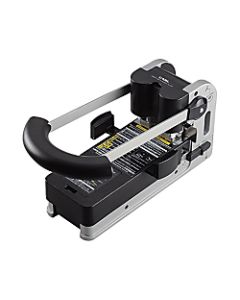 CARL XHC 2300N Extra Heavy-Duty 2-Hole Punch, Gray