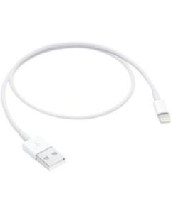 Apple Lightning to USB Cable (0.5 m) - 1.64 ft Lightning/USB Data Transfer Cable for iPhone, iPad, iPod - First End: 1 x Lightning Male Proprietary Connector - Second End: 1 x Type A Male USB