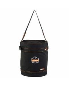 Ergodyne Arsenal 5975T Nylon Hoist Bucket With Top, 15in x 12-1/2in, Black