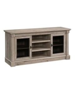 Sauder Palladia Entertainment Credenza For 60in TVs, 28-1/2inH x 59-1/2inW x 18-7/8inD, Split Oak