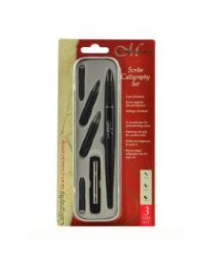 Manuscript Scribe Series Calligraphy Pen Set, 3 Nib Set