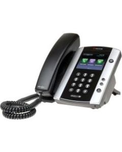 Poly VVX 500 IP Phone - 1 x Total Line - VoIP - Speakerphone - 2 x Network (RJ-45) - USB - PoE Ports