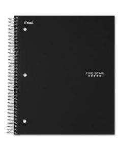 Five Star College Ruled 3 - subject Notebook - Letter - 150 Sheets - Wire Bound - College Ruled - 8 1/2in x 11in - Black Cover - Kraft Cover - 1Each