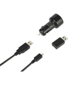 Targus Auto Adapter - 1 Pack - 12 V DC Input - 5 V DC Output