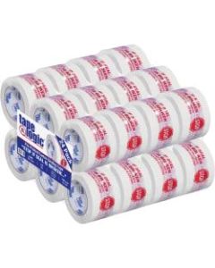 Tape Logic Stop If Seal Is Broken Preprinted Carton-Sealing Tape, 3in Core, 3in x 110 Yd., Red/White, Case Of 24
