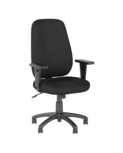 Bush Business Furniture Prosper High Back Task Chair, Black Fabric, Standard Delivery