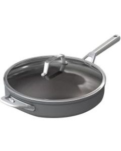 Ninja Foodi Premium Stainless Steel NeverStick Saute Pan, Slate Gray