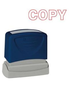 Sparco COPY Red Title Stamp - Message Stamp - "COPY" - 1.75in Impression Width x 0.62in Impression Length - Red - 1 Each