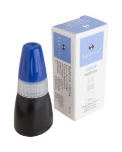 Sparco Stamp Refill Inks - 1 Each - Blue Ink - 0.34 fl oz - Blue