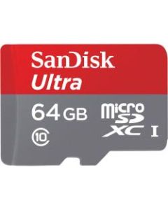 SanDisk Mobile Ultra 64 GB Class 10 microSDXC - 10 Year Warranty