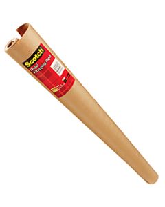 Scotch Kraft Postal Wrap, #60, 30in x 15ft, Brown