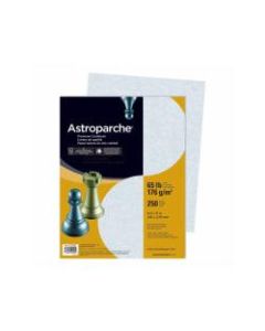 Astroparche Specialty Cover Stock, 8 1/2in x 11in, 65 Lb, 30% Recycled, Astroparche Blue, Pack Of 250 Sheets