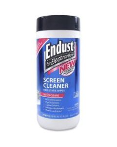 Endust For Electronics Screen Cleaner Wipes, Pack Of 70