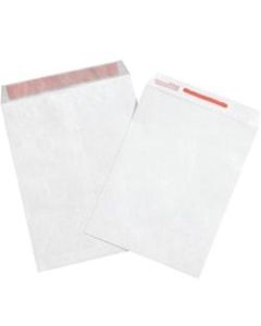 Office Depot Brand Tyvek Tamper-Evident Envelopes, 9in x 12in, White, Case Of 100