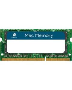 Corsair 4GB DDR3 SDRAM Memory Module - For Notebook, Desktop PC - 4 GB (1 x 4GB) - DDR3-1333/PC3-10666 DDR3 SDRAM - 1333 MHz - CL9 - 204-pin - SoDIMM - Lifetime Warranty