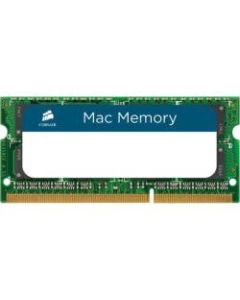 Corsair 4GB DDR3 SDRAM Memory Module - For Notebook, Desktop PC - 4 GB (1 x 4GB) - DDR3-1333/PC3-10666 DDR3 SDRAM - 1333 MHz - CL9 - 204-pin - SoDIMM - Lifetime Warranty