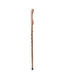 Brazos Walking Sticks Hitchhiker Twisted Oak Walking Stick, 58in, Red