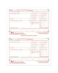 TOPS W2 Laser Forms 6-part Tax Kit - 24 / Pack