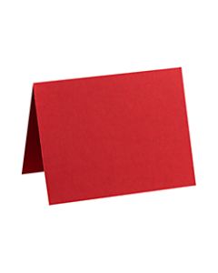 LUX Folded Cards, A6, 4 5/8in x 6 1/4in, Ruby Red, Pack Of 250