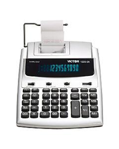 Victor 1225-3A Commercial Printing Calculator With Antimicrobial Protection