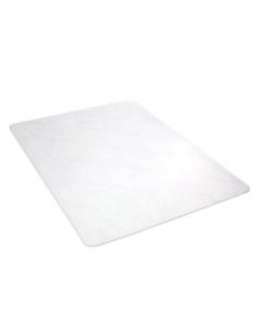 Deflect-O DuoMat Chair Mat For Carpets And Hard Floors, Rectangular, 36in x 48in, Clear