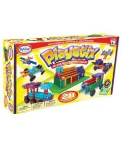 Popular Playthings Playstix 211-Piece Deluxe Set, Assorted Colors