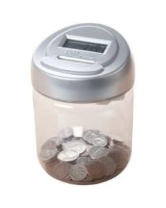 Royal Sovereign digital coin bank - DCB10-Digital Coin Bank-LED Display for Coin Value-Built-in Memory-Battery