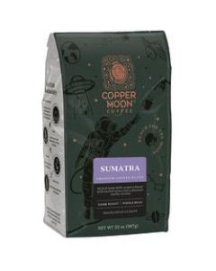 Copper Moon World Coffees Whole Bean Coffee, Sumatra, 2 Lb Per Bag, Carton Of 4 Bags