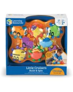 Learning Resources Little Cruisers Build & Spin - Theme/Subject: Learning - 2 Year & Up - 17 Pieces