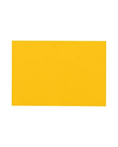 LUX Flat Cards, A6, 4 5/8in x 6 1/4in, Sunflower Yellow, Pack Of 50