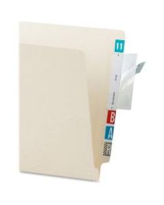 Tabbies Self-adhesive File Folder Label Protectors - Clear - 500 / Box