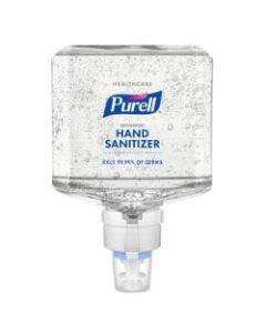 Purell Healthcare Advanced Hand Sanitizer Gel Refills, For ES8 Touch-Free Dispensers, Citrus Scent, 40.6 Oz, Case Of 2 Refills