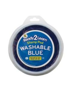 Ready 2 Learn Jumbo Washable Stamp Pad, Blue, Pack of 6