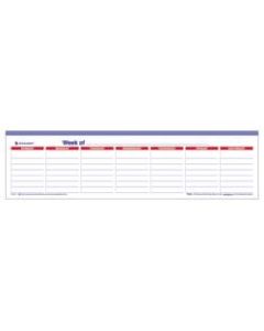 AT-A-GLANCE Mini Undated Weekly Erasable Wall Calendar, 4in x 15in