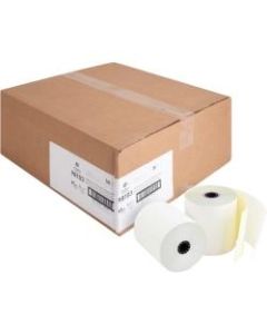 Business Source Carbonless Paper, 3in x 90ft, Carton Of 50 Rolls