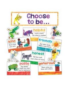 Carson-Dellosa World Of Eric Carle Positive Character Traits Mini Bulletin Board Set