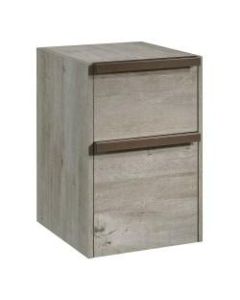 Sauder Manhattan Gate 18inD Vertical 2-Drawer Mobile File Cabinet, Mystic Oak