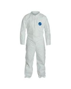 DuPont Tyvek 400 Coveralls, Large, White, Pack Of 25 Coveralls