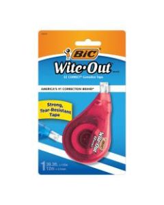 BIC Wite-Out Brand EZ Correct Correction Tape, 1/6in x 471 3/5in, White