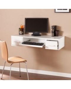 Southern Enterprises Simon Wall Mount Desk, White