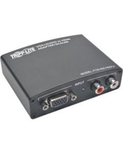 Tripp Lite VGA to HDMI Component Adapter Converter with RCA Stereo Audio VGA to HDMI 1080p - Functions: Video Scaling - 1920 x 1440 - VGA - Audio Line In - External
