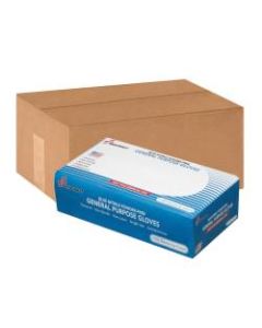 SKILCRAFT Disposable Nitrile General Purpose Gloves, X-Large, Blue, Box Of 10