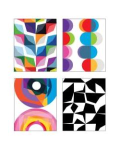 Inkology Poly 2-Pocket Portfolios, 9-1/2in x 11-3/4in, Assorted Designs, Pack Of 12 Portfolios