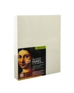 Ampersand Artist Panel Canvas Texture Cradled Profile, 8in x 10in, 1 1/2in, Pack Of 2