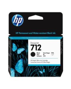 HP 712 DesignJet Black Ink Cartridge