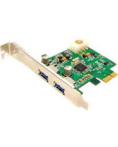 Bytecc BT-PEU310 2-port PCI Express USB Adapter - PCI Express 2.0 x1 - Plug-in Card - 2 USB Port(s) - 2 USB 3.0 Port(s)