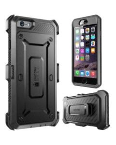 SUP Unicorn Beetle Pro Carrying Case (Holster) iPhone 6, iPhone 6S - Black - Impact Resistant, Damage Resistant Screen Protector, Shock Resistant, Drop Resistant, Dust Resistant Port, Debris Resistant, Scratch Resistant, Bump Resistant, Shock Absorbing