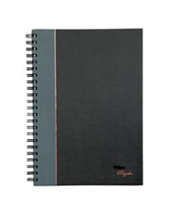 TOPS Royale Wirebound Notebook, 8 1/4in x 11 3/4in, Legal Ruled, 96 Sheets, Gray/Black