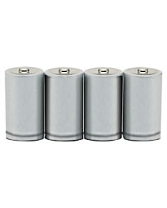 SKILCRAFT D Alkaline Batteries, Pack Of 4 (AbilityOne 6135-01-446-8310)
