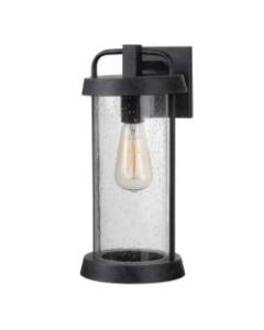 Kenroy Home Gavin 1-Light Large Lantern, 6-11/16inW,Forged Graphite